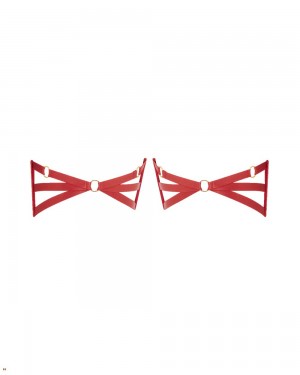 Agent Provocateur Dioni Women's Garter Red | GORDEWI-83