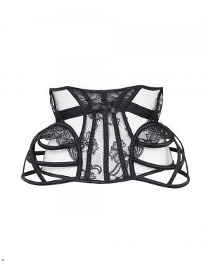 Agent Provocateur Rozlyn Waspie Women's Corset Black | UENKXJC-70